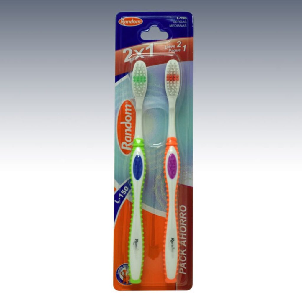 CEPILLO L 150 PACK AHORRO 2x1 CERDAS MED. (RANDOM)