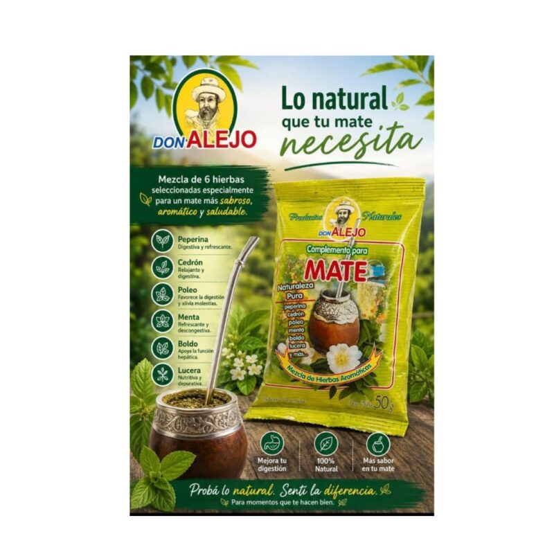 COMPLEMENTO P/MATE x50gr. (DON ALEJO)