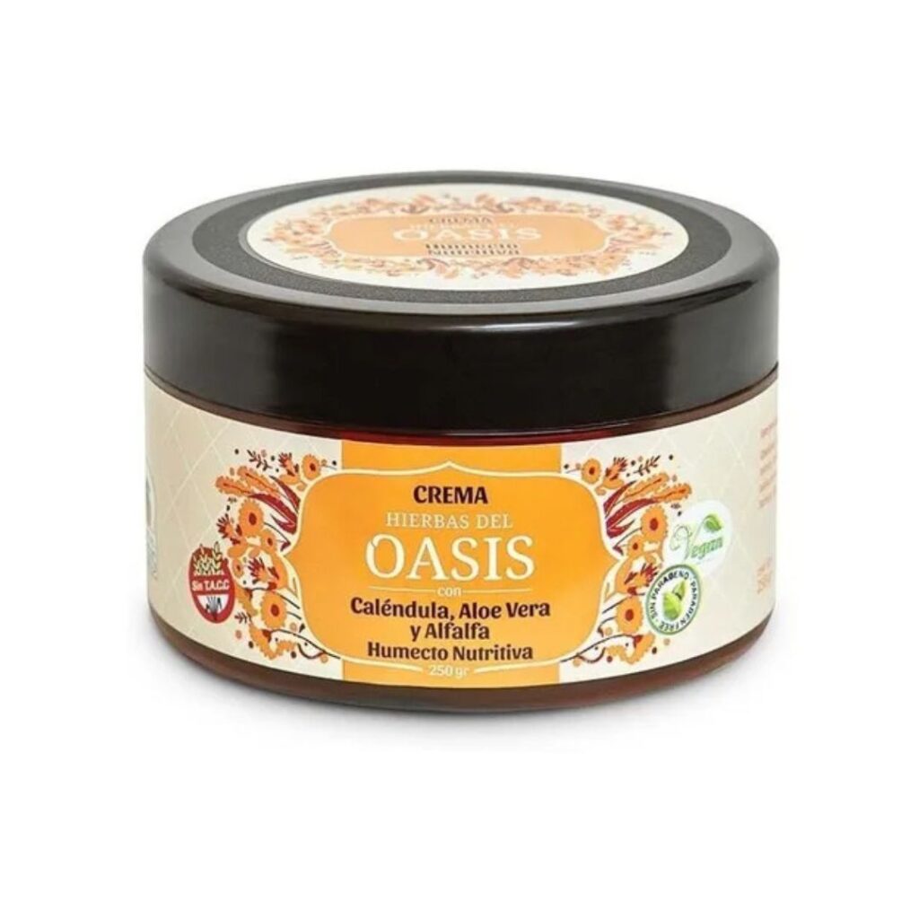 CREMA C/CALENDULA HUMECTO-NUTRITIVA x250gr. (H. OASIS)