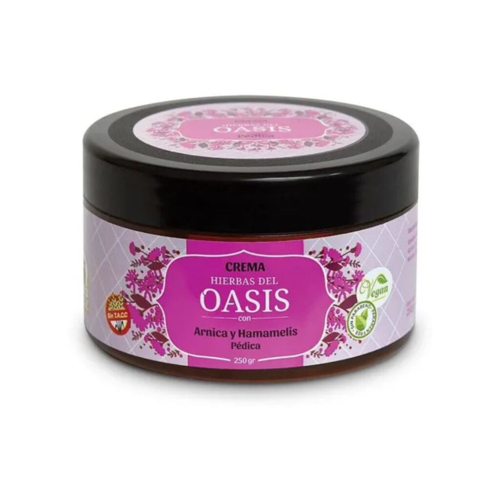 CREMA PEDICA C/ARNICA x250gr. (H. OASIS)