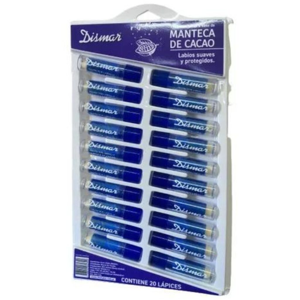 MANTECA DE CACAO DISPLAY x 20un. (DISMAR)