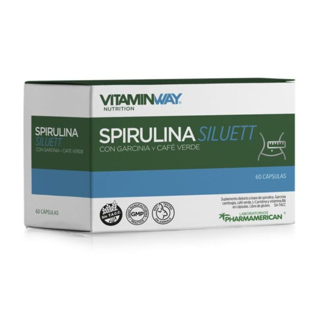 SPIRULINA SILUETT x60caps. (VITAMIN WAY)