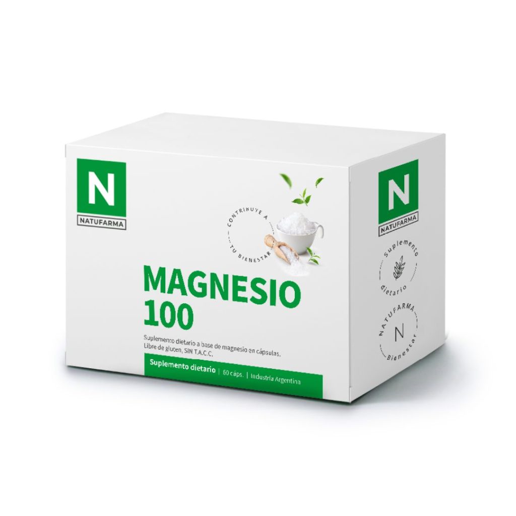 MAGNESIO 100 x60 caps. (NATUFARMA) OFERTA 2026 10% DTO.