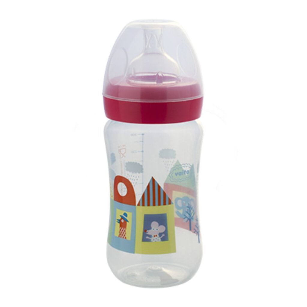 MAMADERA NAT. DECORADA BCA. ANCHA x330cc. (3062) (VAITA)