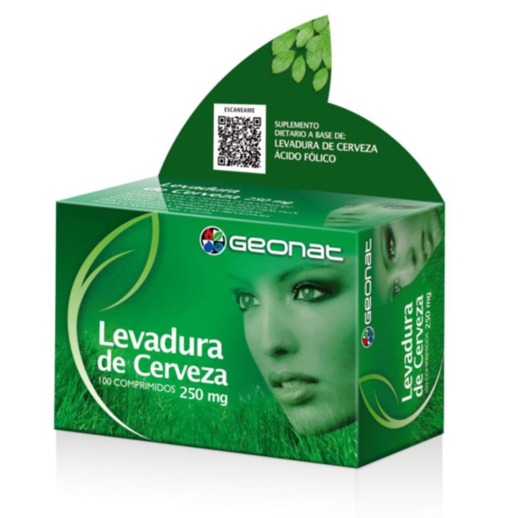 LEVADURA DE CERVEZA x 100comp. (GEONAT)