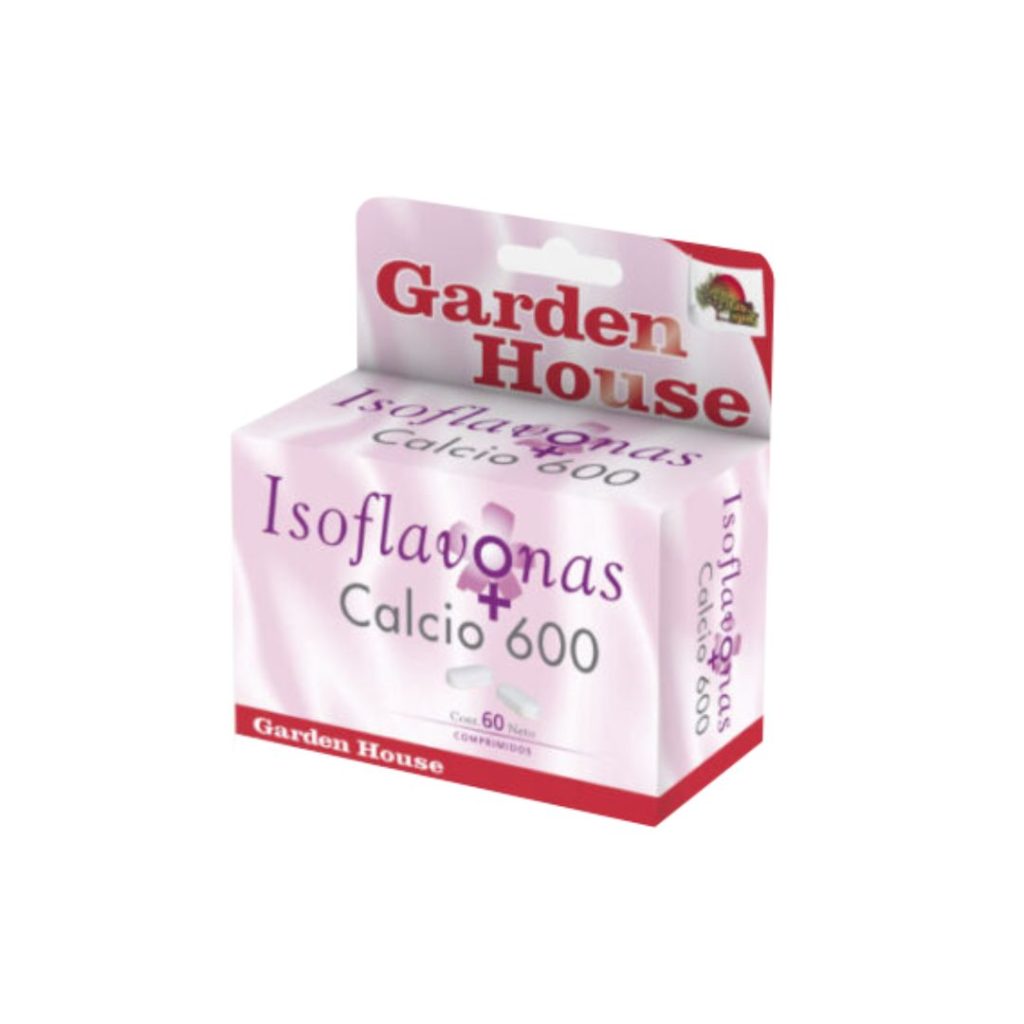 ISOFLAVONAS DE SOJA+CALCIO 600 x60comp. (GARDEN HOUSE)