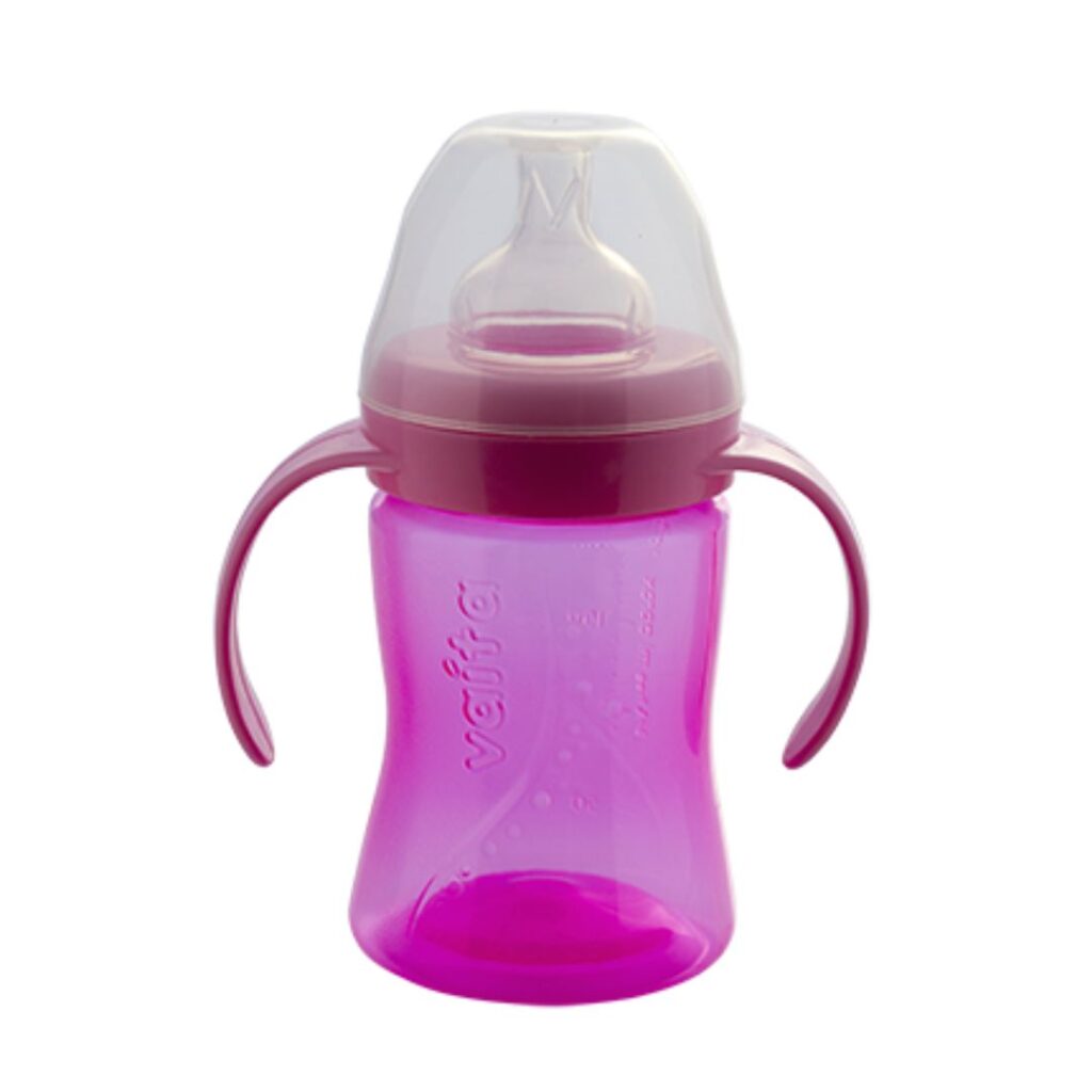 MAMADERA ERGONOMICA C/ASAS BCA. ANCHA x200cc. (3024) (VAITA)