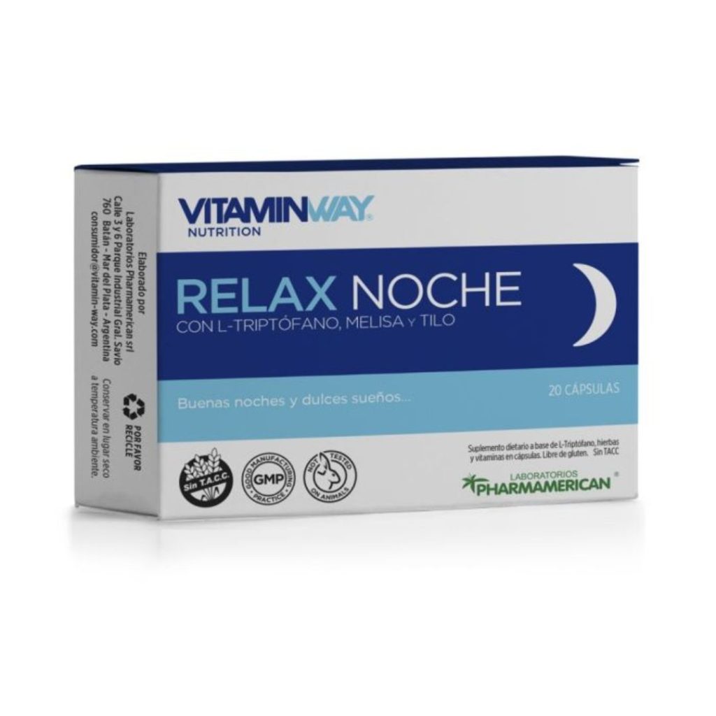 RELAX NOCHE x20caps. (VITAMIN WAY)