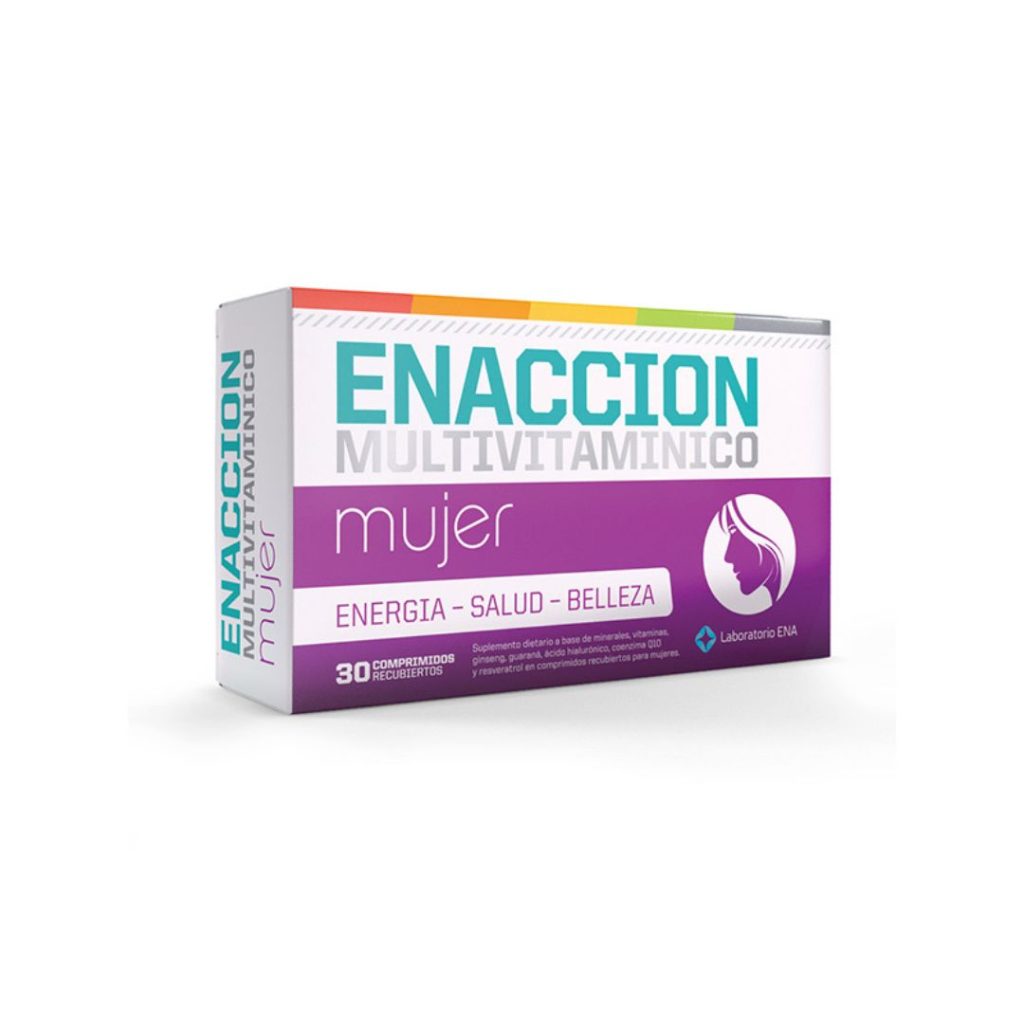 ENACCION MULTIV MUJER x30 caps. PROMO MARZO-ABRIL 2026 20% Dto. (ENA SPORT)