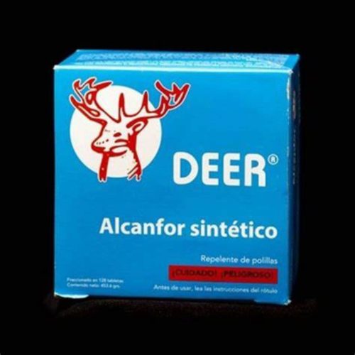 Alcanfor Pastillas Deer Caja X 128 Unidades