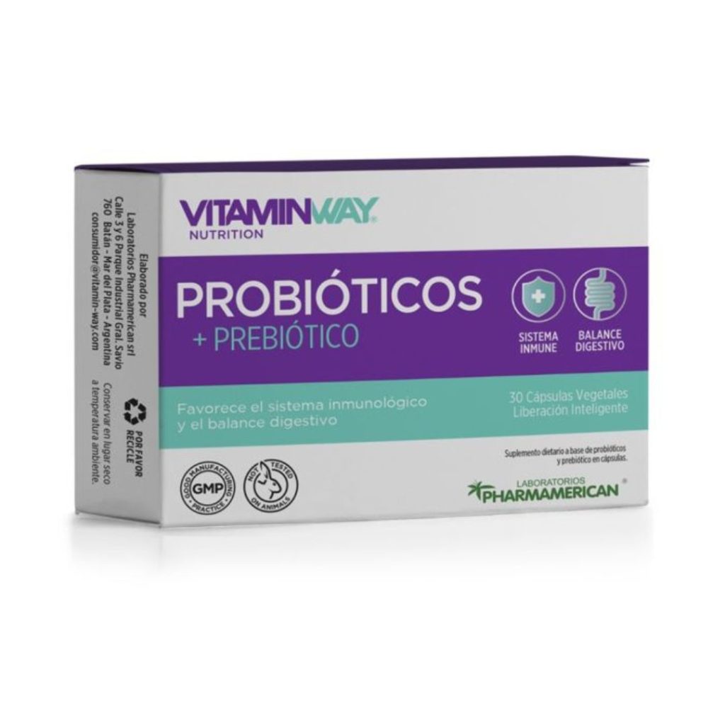 PROBIOTICO+PREBIOTICO x30caps. (VITAMIN WAY)