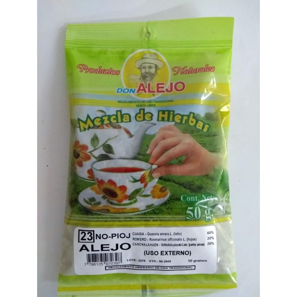 MEZCLA N° 23 PEDICULOSIS - PIOJOS (DON ALEJO) (NDPB)