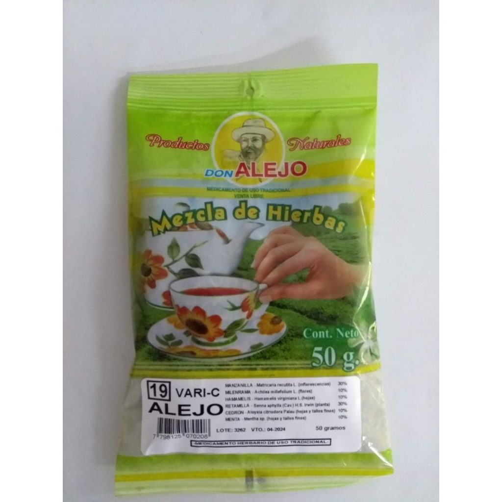 MEZCLA N° 19 HEMORROIDES -VARICES - FLEB. (DON ALEJO) (NDPB)