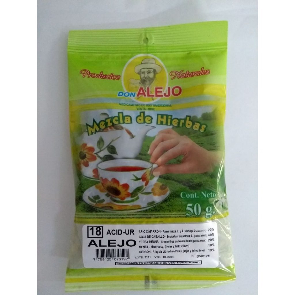 MEZCLA N° 18 ACIDO URICO-GOTA (DON ALEJO) (NDPB)