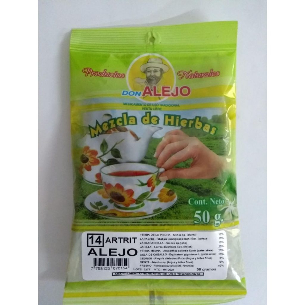 MEZCLA N° 14 ANTIARTRITICO (DON ALEJO) (NDPB)