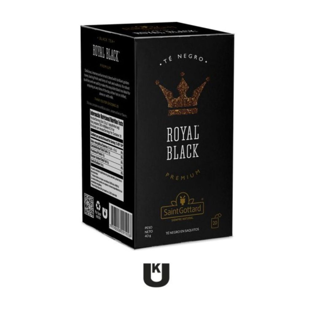 TE NEGRO ROYAL BLACK x20 saq. (SAINT GOTTARD)