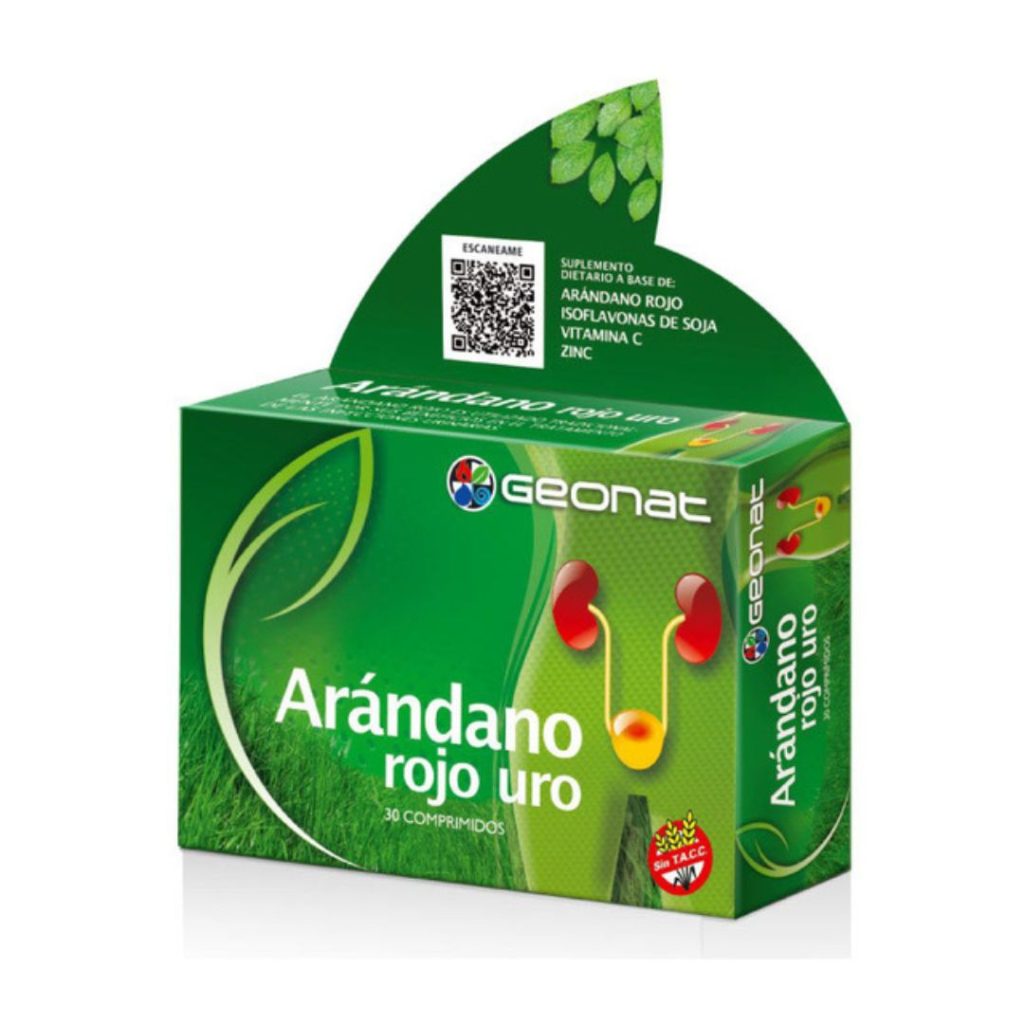 ARANDANO ROJO URO x 30comp. (GEONAT)