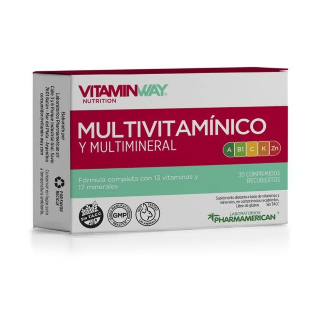 MULTIVITAMINICO Y MULTIM. x30caps. (VITAMIN WAY)