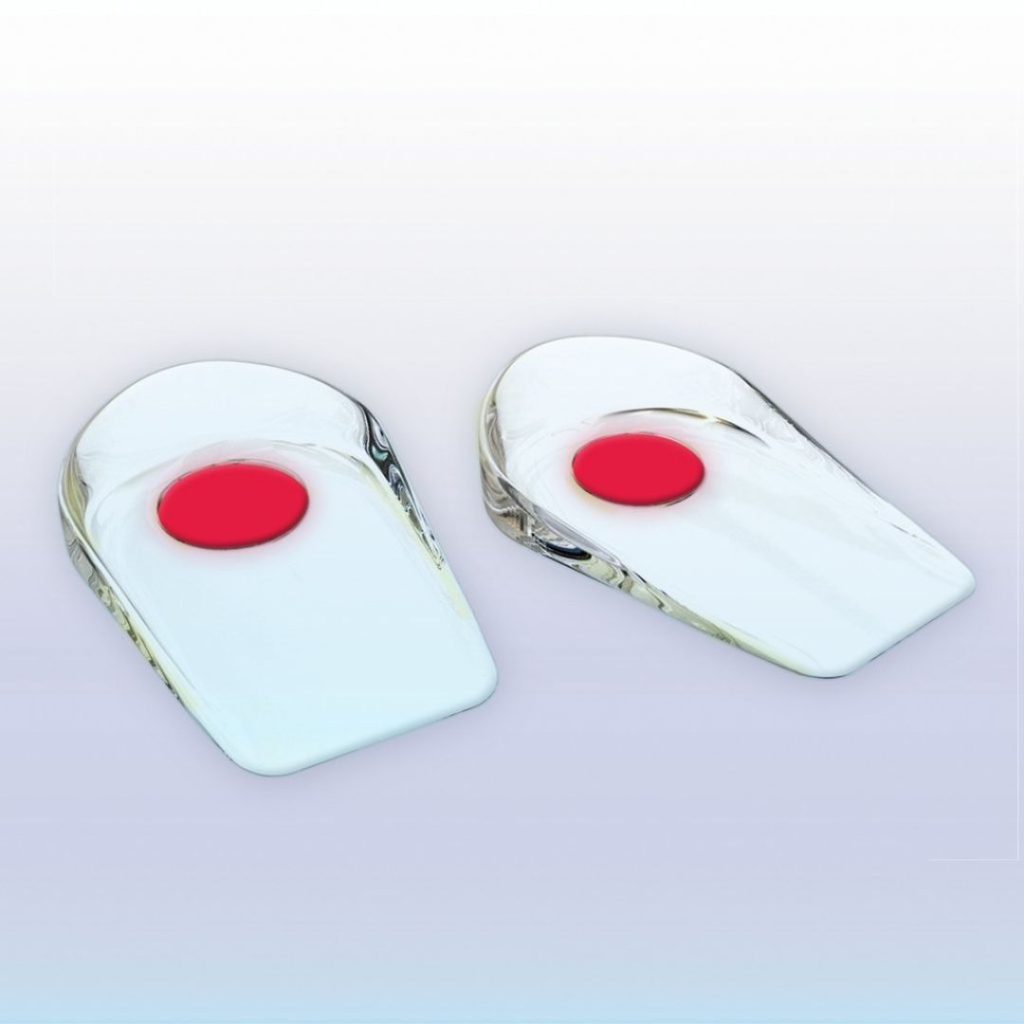 TALONERA PUNTO ROJO DE GEL POLIM. (Bsa.) x PAR (GELFORM) (PM)