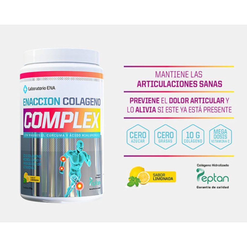 ENACCION COLAGENO COMPLEX x270gr. PROMO MARZO-ABRIL 2026 20% Dto. (ENA SPORT)