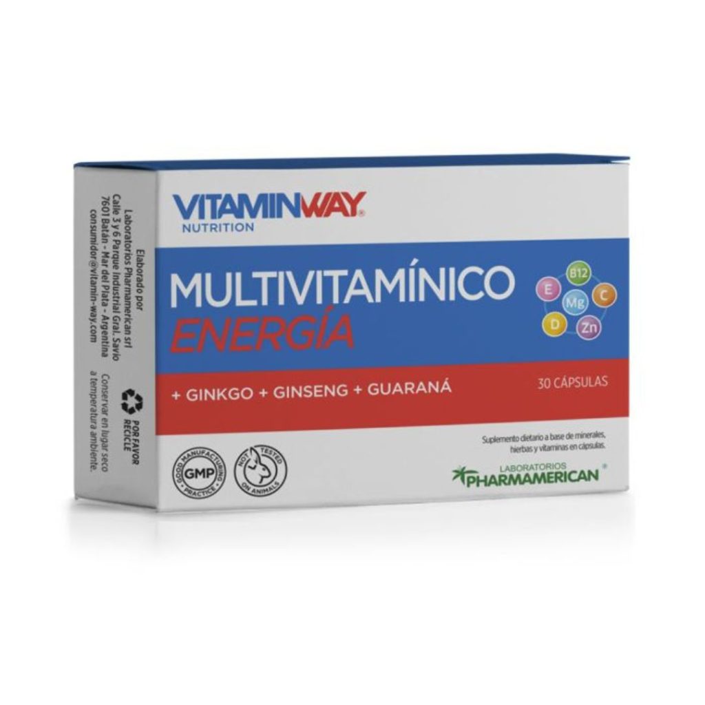 MULTIVITAMINICO ENERGIA x30caps. (VITAMIN WAY)