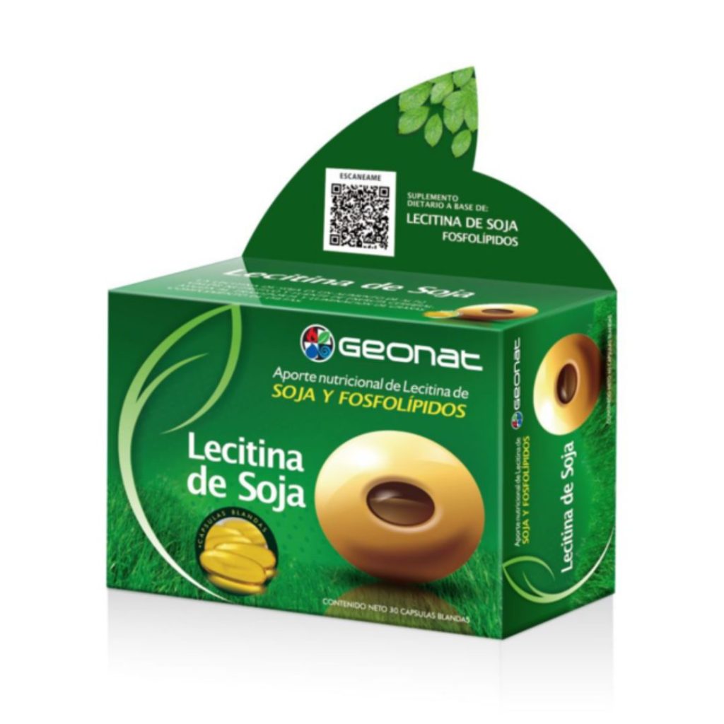 LECITINA DE SOJA x 30caps. Blandas (GEONAT)