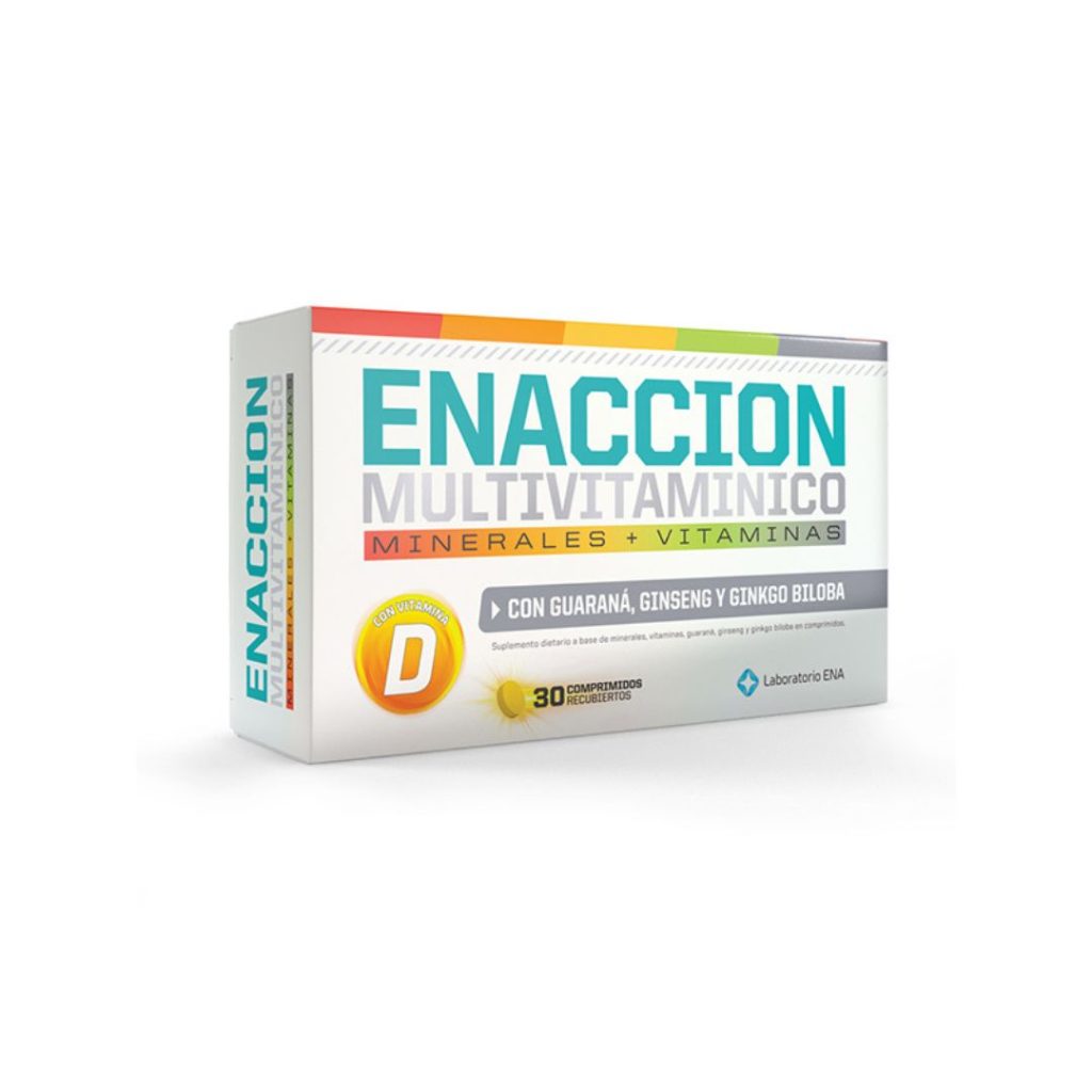 ENACCION MULTIVITAMINICO x30 comp. PROMO MARZO-ABRIL 2026 20% Dto. (ENA SPORT)