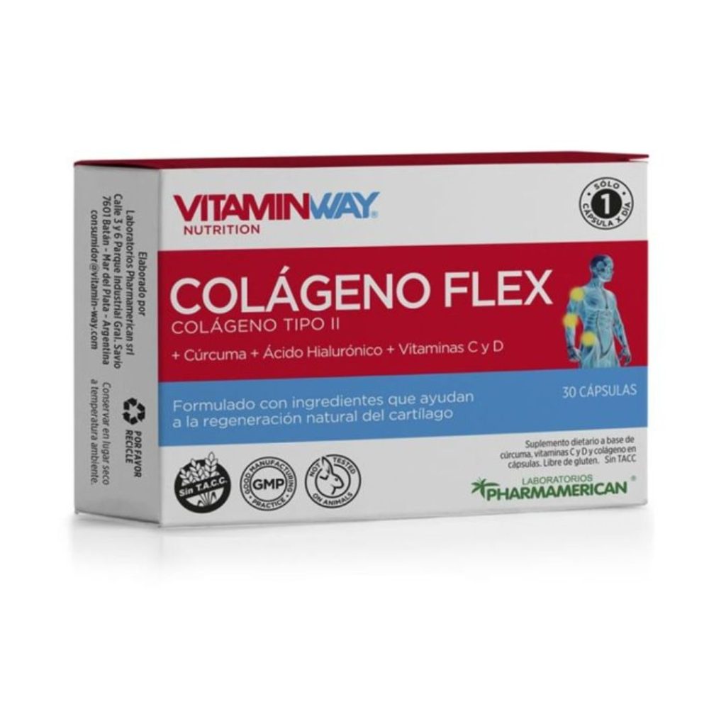 COLAGENO FLEX x30caps. PROMO ABRIL 2026 30% Dto. (VITAMIN WAY)