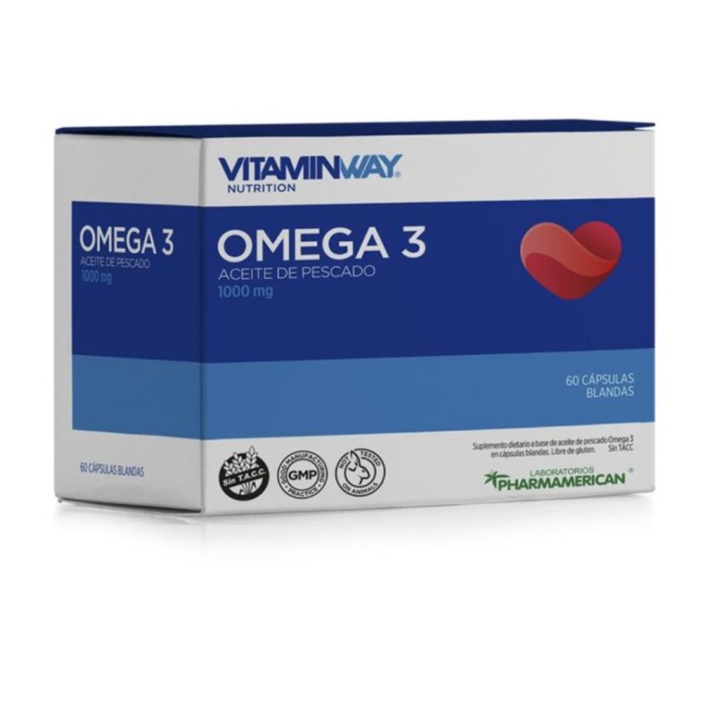 OMEGA 3 35% x60caps. PROMO ABRIL 2026 20% Dto. (VITAMIN WAY)