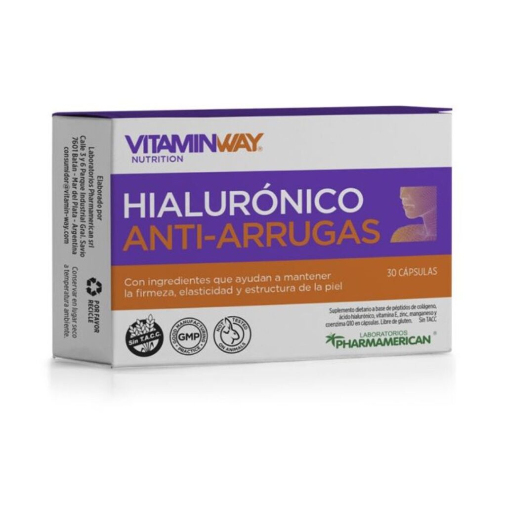 HIALURONICO ANTIARRUGAS x30comp. (VITAMIN WAY)