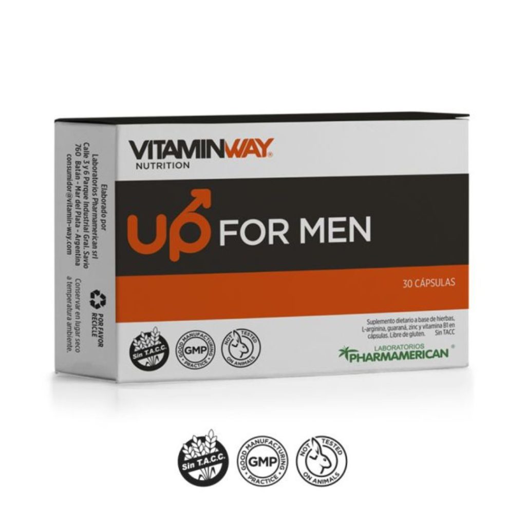 UP FOR MEN x30caps. (VITAMIN WAY)