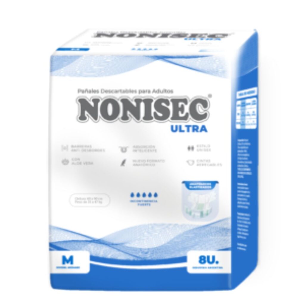 PAÑAL ADULTO ULTRA ANATOMICO JUVENIL (11004) x8un. (NONISEC)
