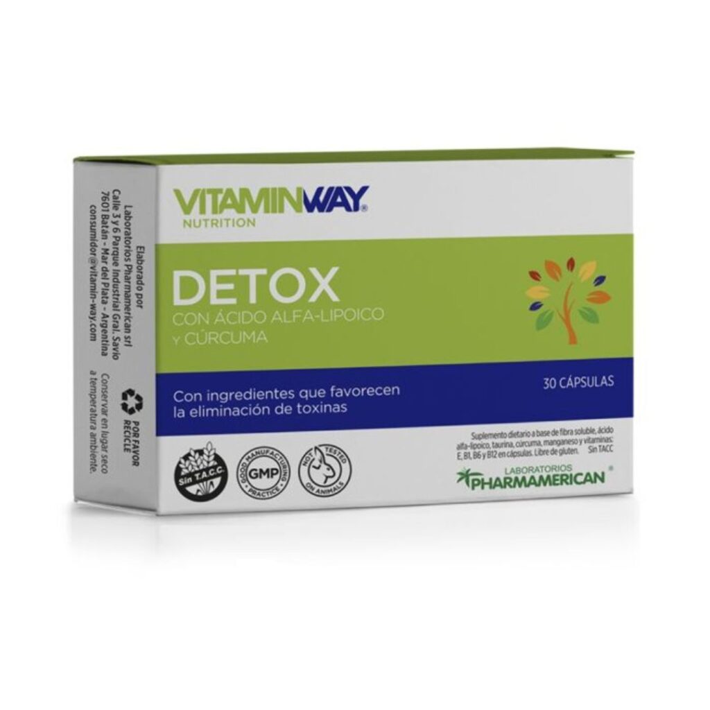 DETOX x30caps. (VITAMIN WAY)