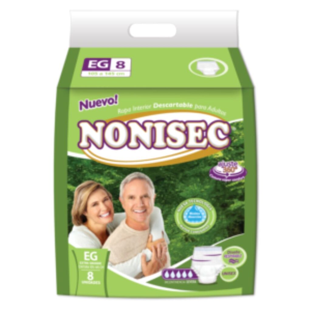 ROPA INTERIOR ADULTO EXTRA GRANDE (41127) x8un. (NONISEC)