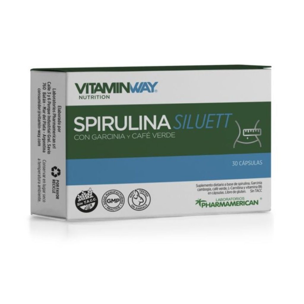 SPIRULINA SILUETT x30caps. (VITAMIN WAY)