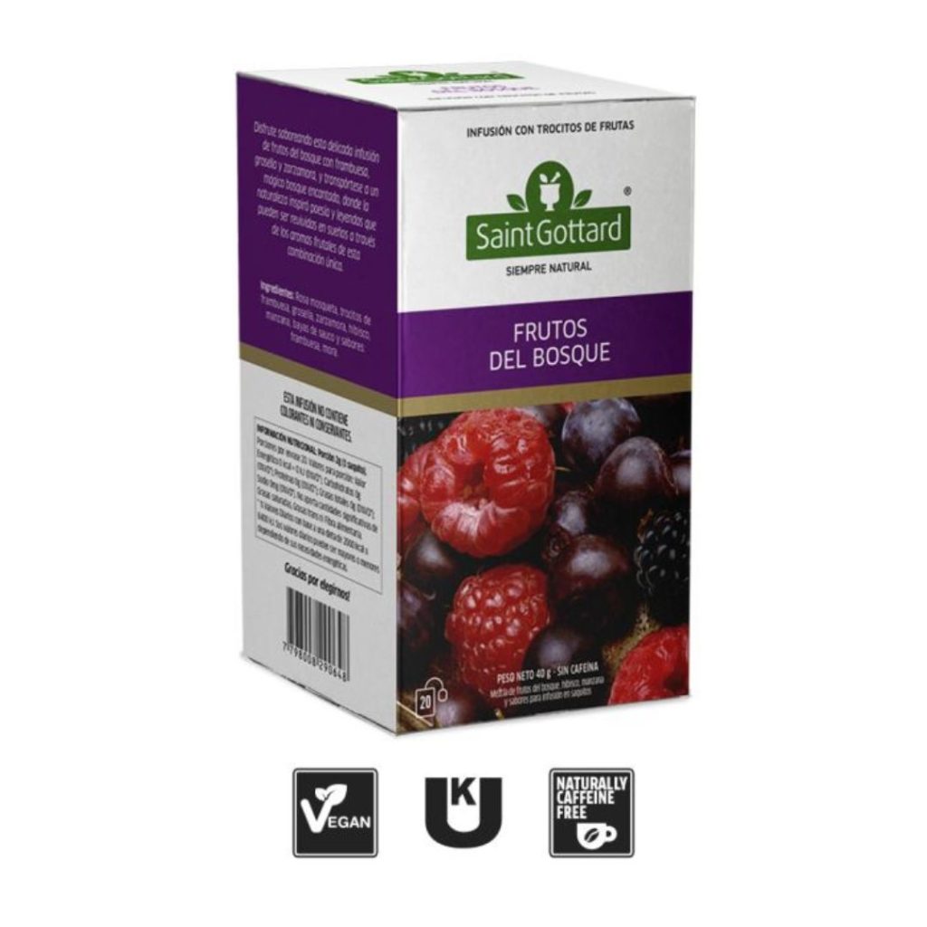 INF. FRUTOS DEL BOSQUE x20 saq. (SAINT GOTTARD)