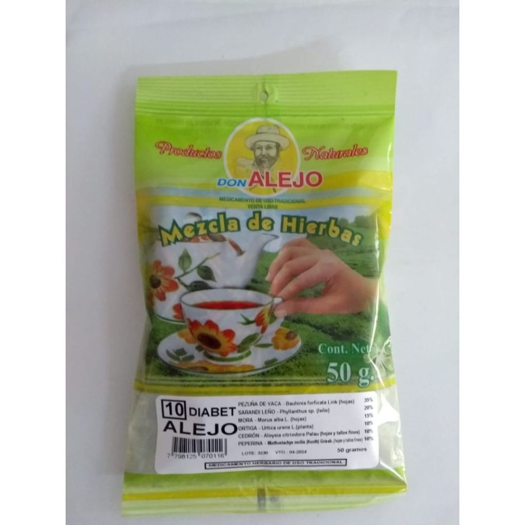 MEZCLA N° 10 ANTIDIABETICO (DON ALEJO)   (NDPB)