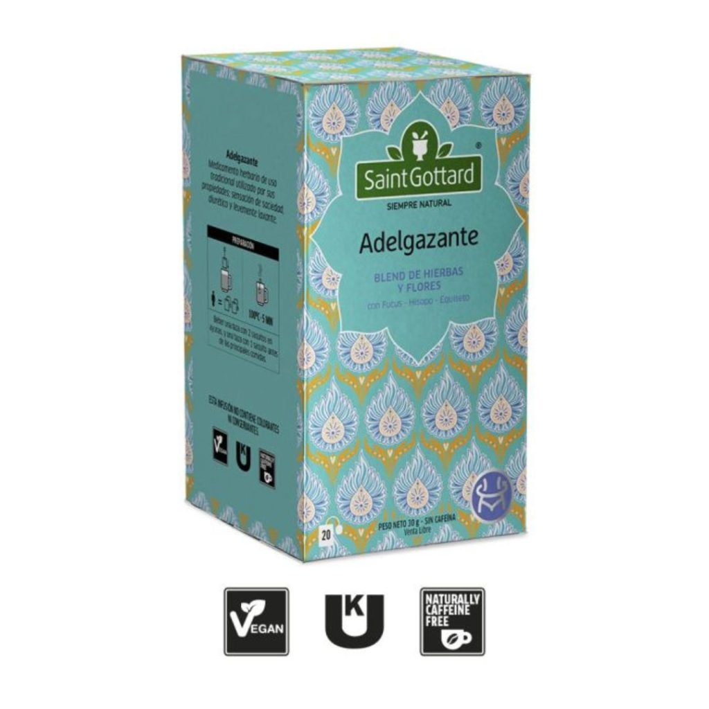 TIS. ADELGAZANTE x20 saq. (SAINT GOTTARD) (NDPB)