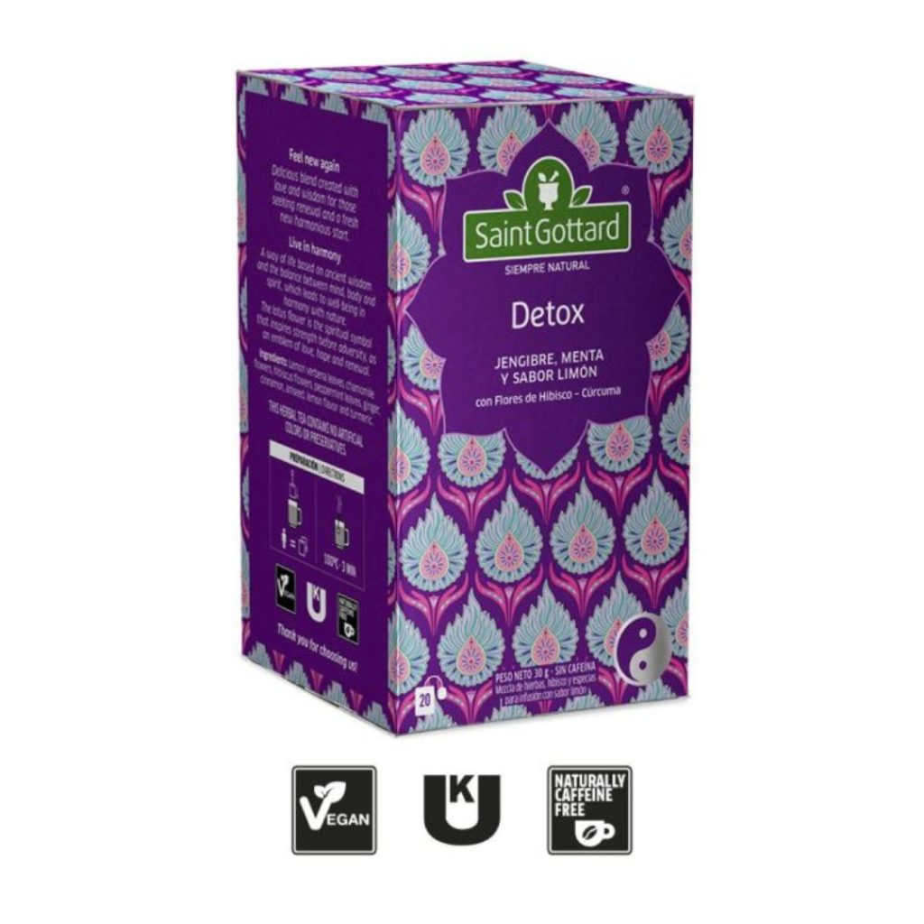 INF. DETOX x20 saq. (SAINT GOTTARD)