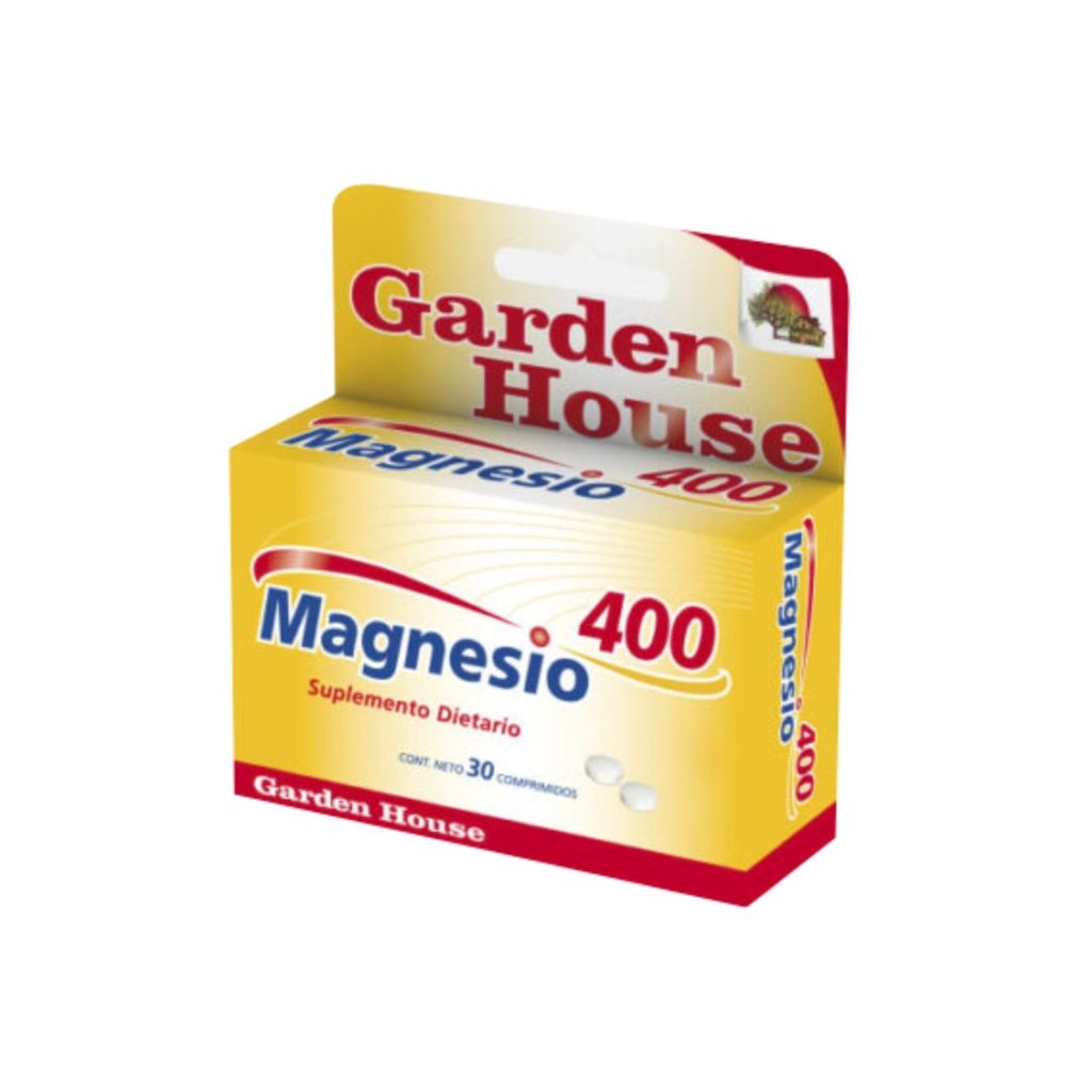 MAGNESIO 400mg x30caps. (GARDEN HOUSE)