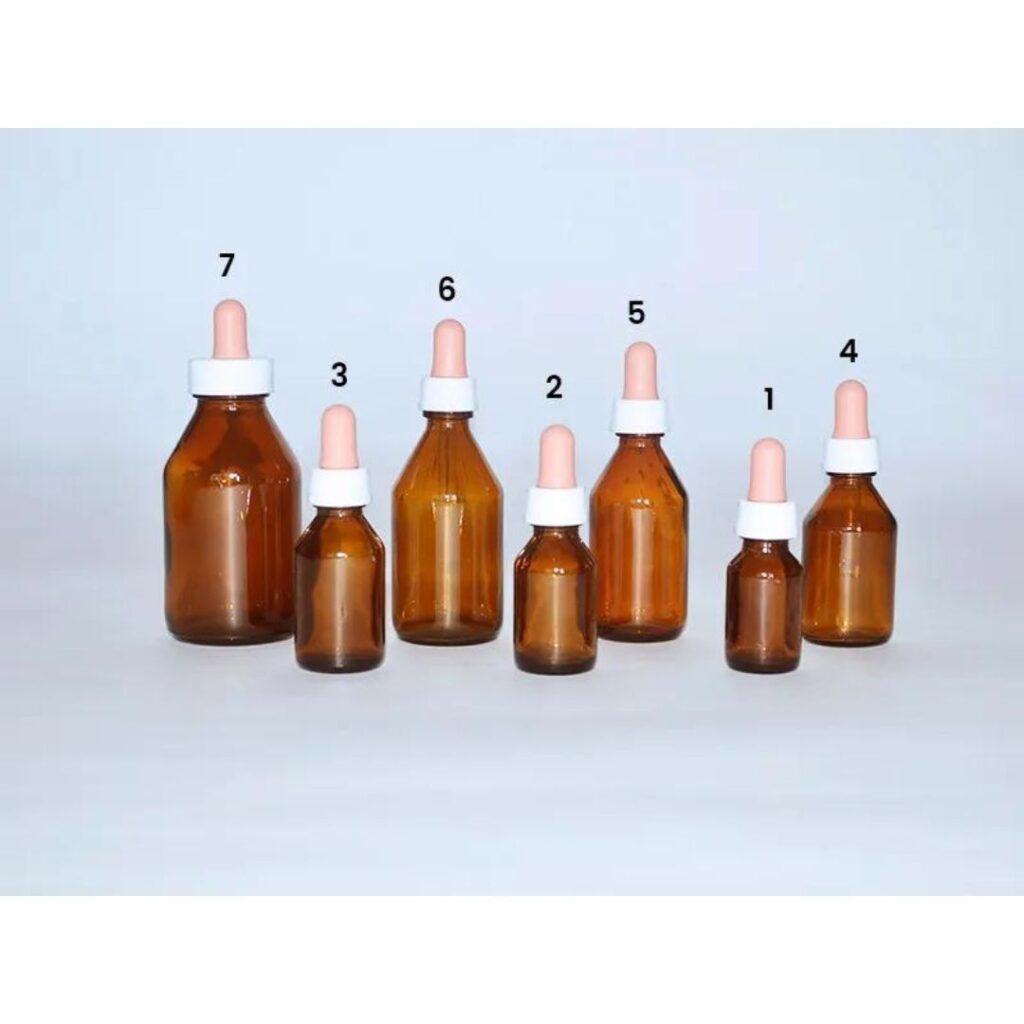 FRASCO GOTERO DE VIDRIO Boca Ancha x 30cc. (ENVASES)