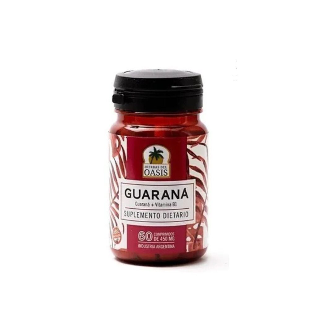 GUARANA + VITAMINA B1 x60 comp. (H. OASIS)