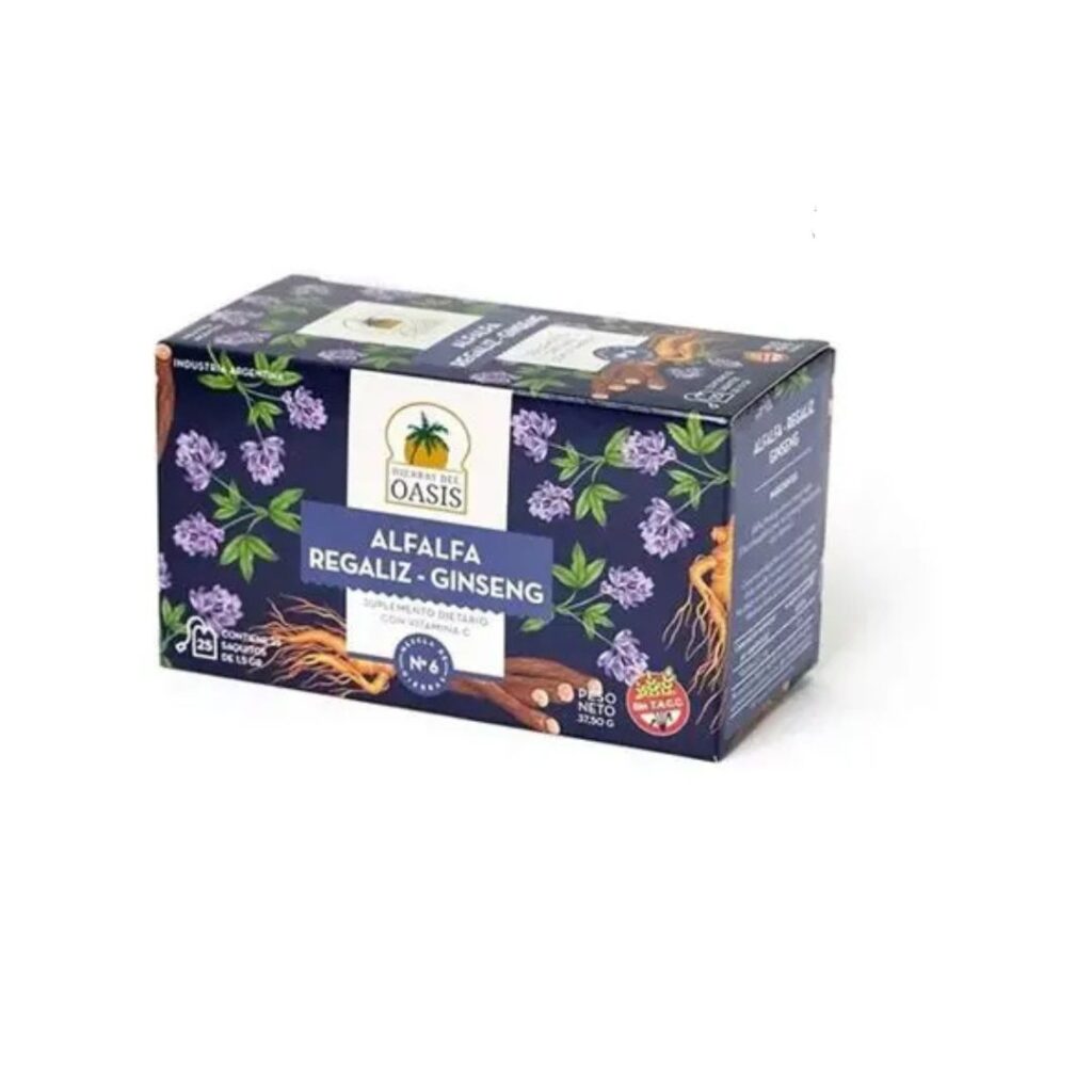 MEZCLA N°06 ENERGIZANTE x25saq. (H. OASIS)