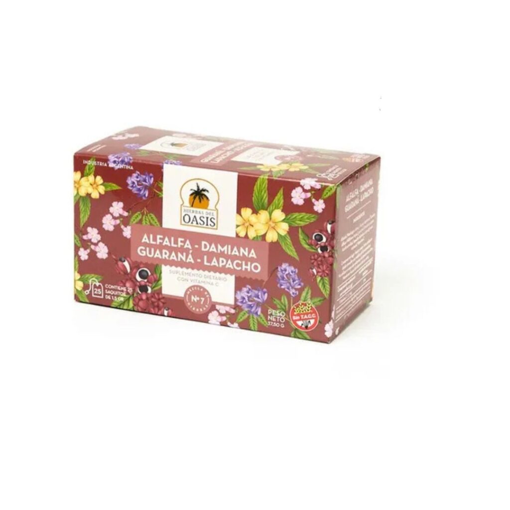 MEZCLA N°07 ESTIMULANTE SEXUAL x25saq. (H. OASIS)