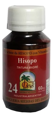 T.M. N°24 HISOPO x60cc. (H. OASIS) (NDPB)