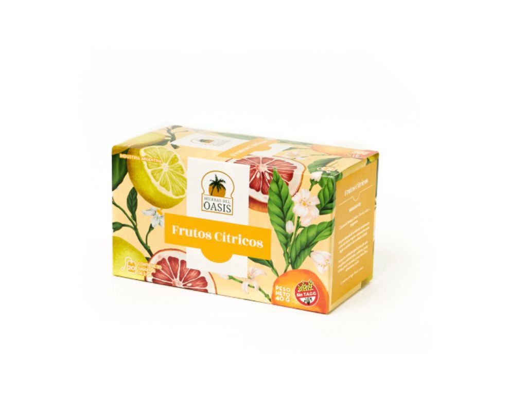 TE FRUTOS CITRICOS x20saq. (H. OASIS)