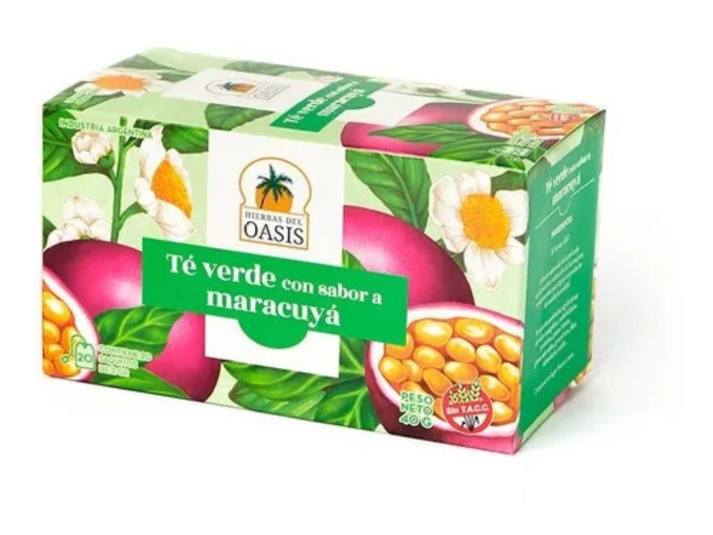 TE VERDE CON MARACUYA x20saq. (H. OASIS)