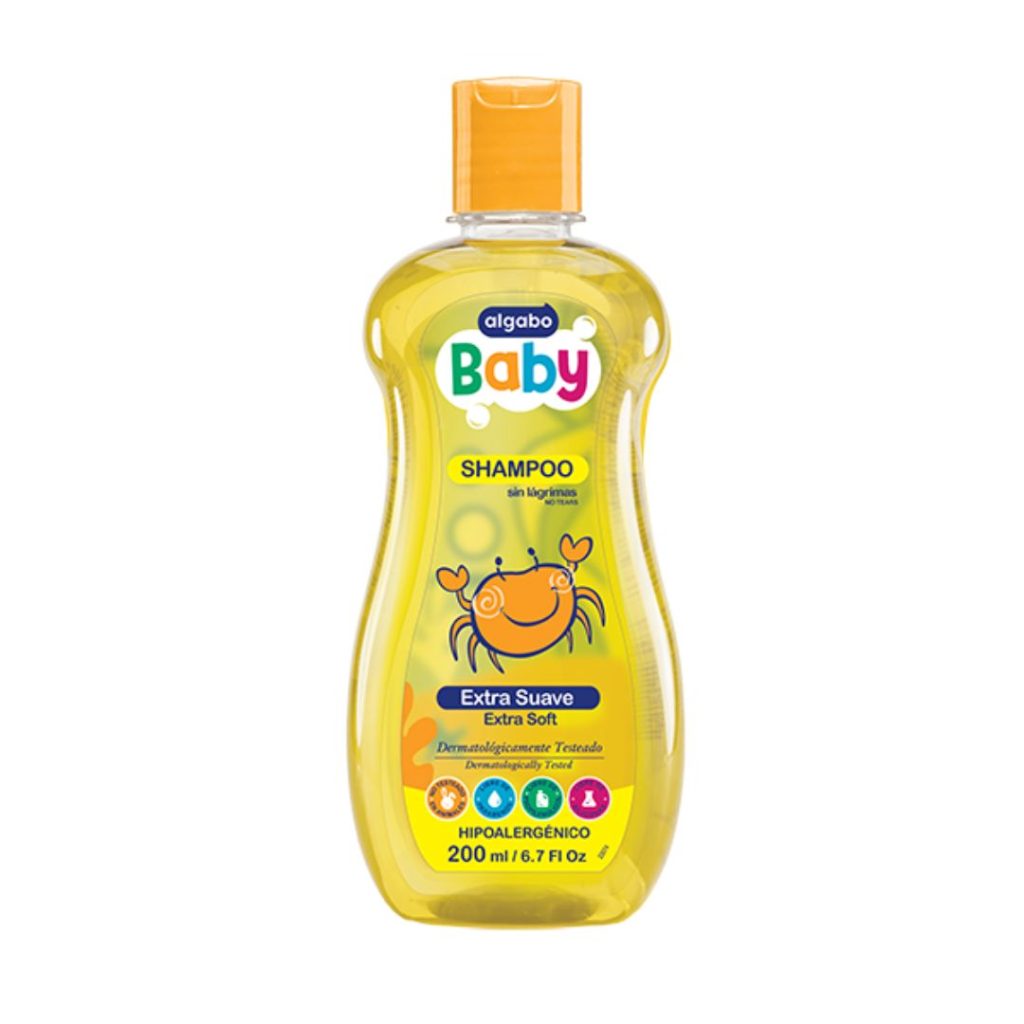 BABY SHAMPOO EXTRA SUAVE x200ml. (3343232) (ALGABO KIDS)