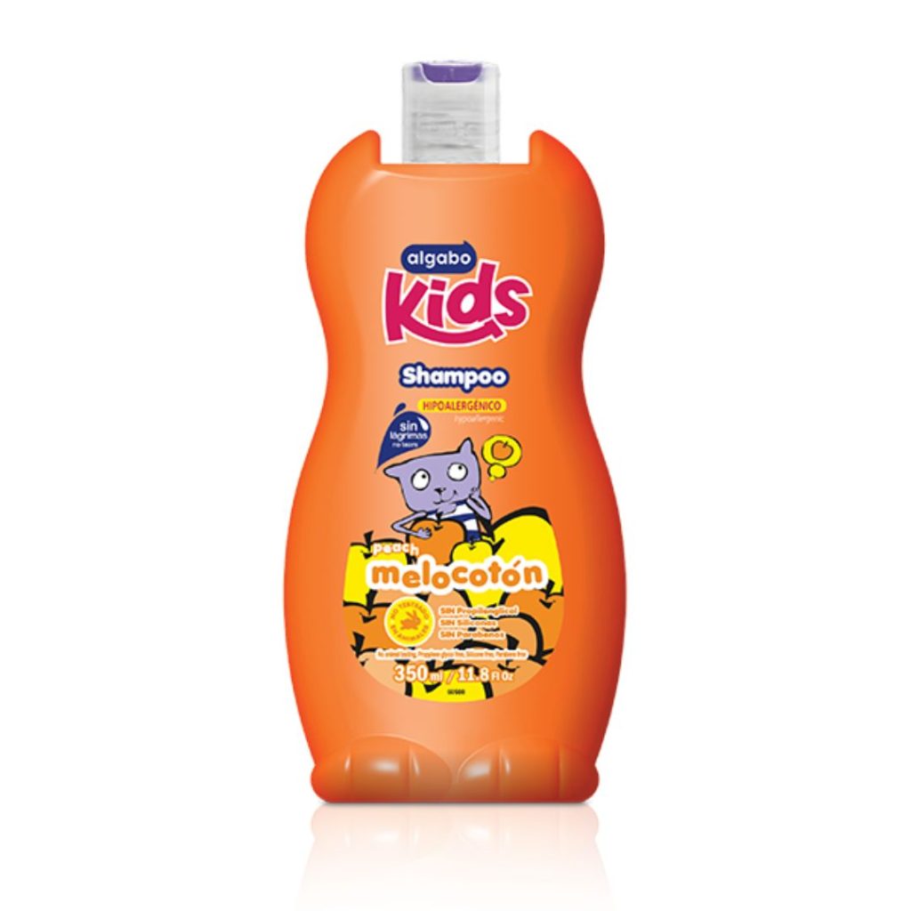 KIDS SHAMPOO MELOCOTON x350ml. (6043103) (ALGABO KIDS)