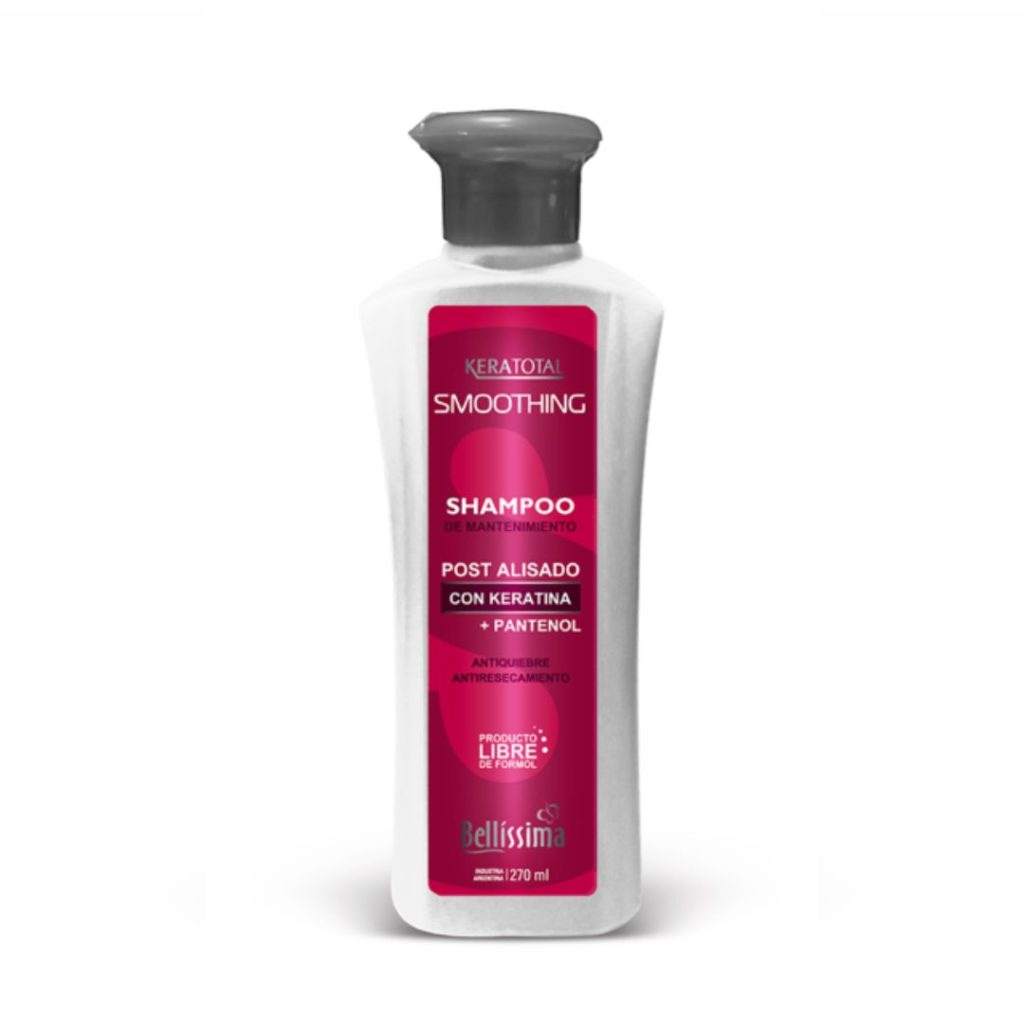 KERATOTAL SMOOTHING SHAMPOO x270ml. (BELLISSIMA)
